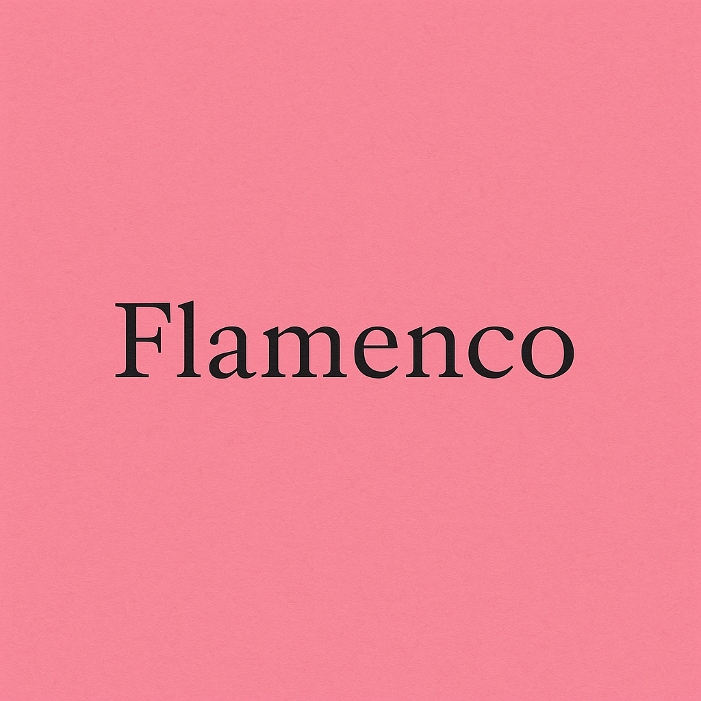 flamenco文字
